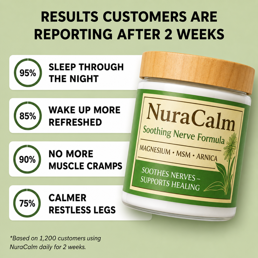 Nuracalm™ - Total Relief from Restless & Cramps