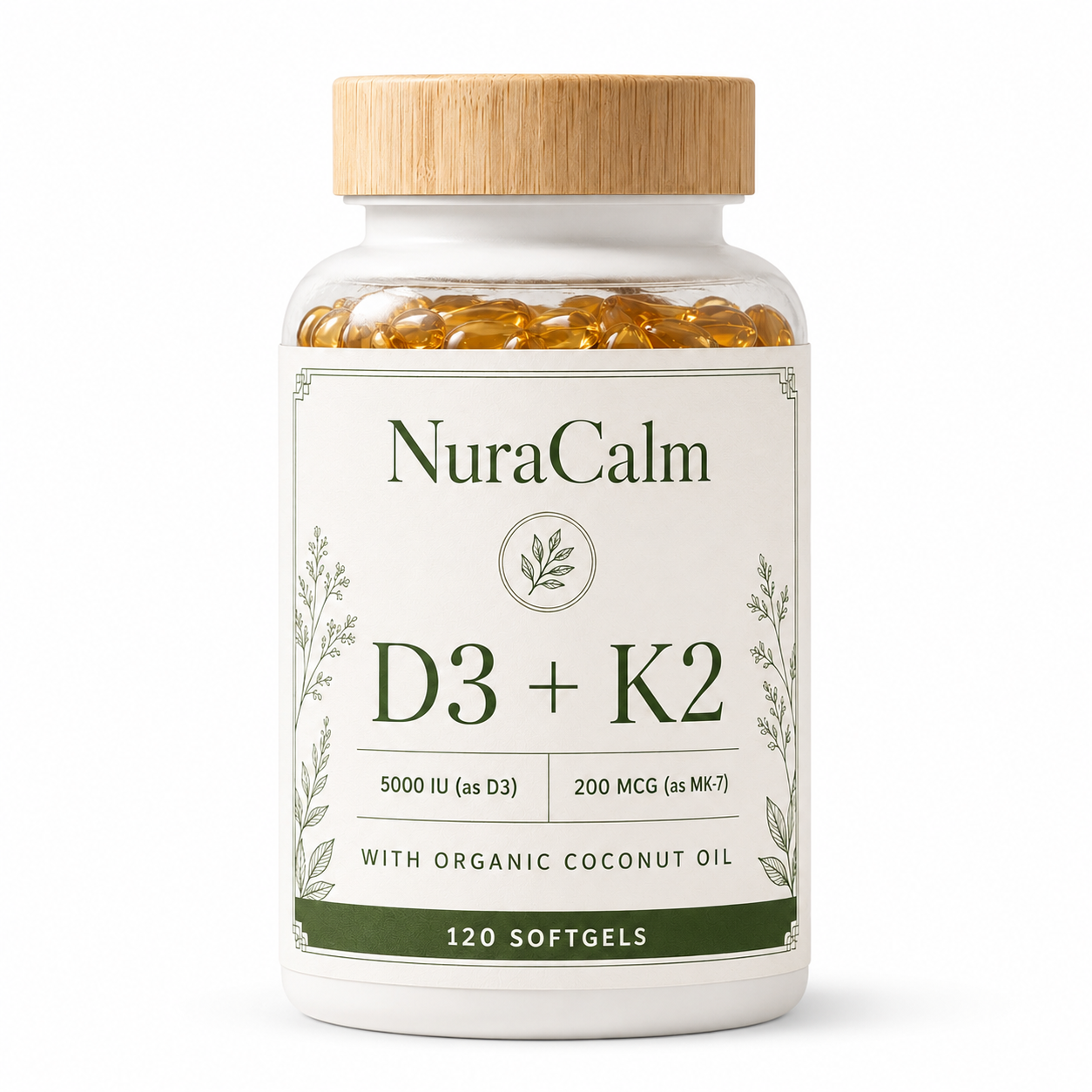 Vitamine D3 + K2 Softgels